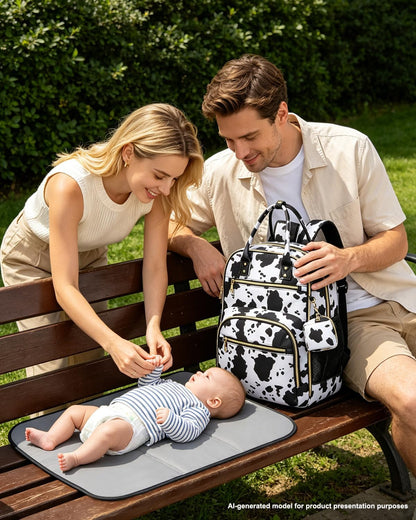 Diaper Bag Backpack, Baby Bag Backpack Baby Essentials for Mom Dad