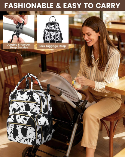 Diaper Bag Backpack, Baby Bag Backpack Baby Essentials for Mom Dad