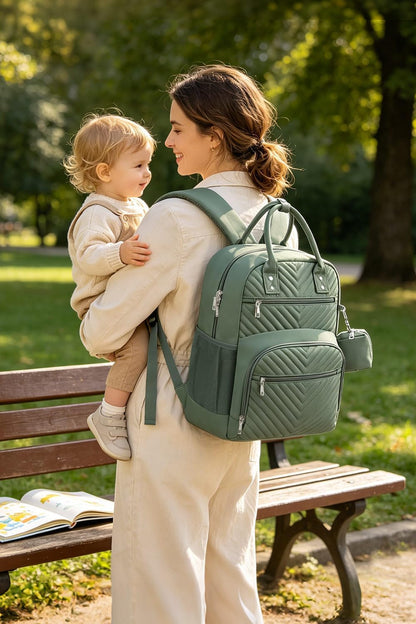Diaper Bag Backpack, Baby Bag Backpack Baby Essentials for Mom Dad
