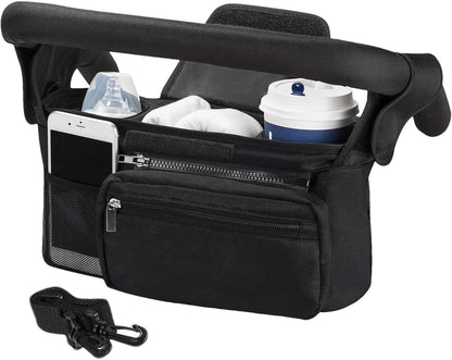 Stroller Caddy Organizer Portable Multiple Pockets