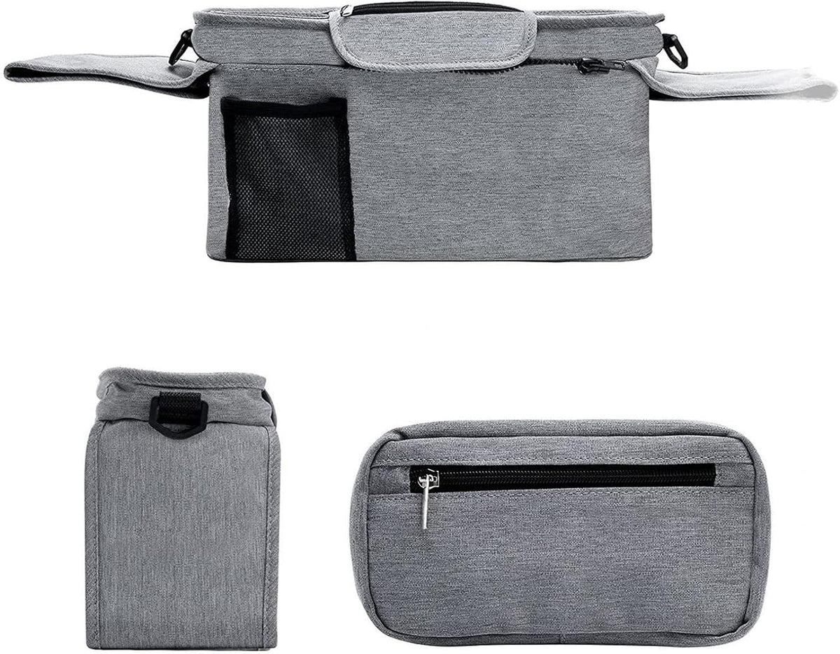 Stroller Caddy Organizer Portable Multiple Pockets