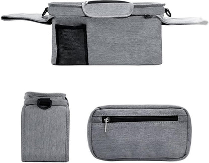Stroller Caddy Organizer Portable Multiple Pockets