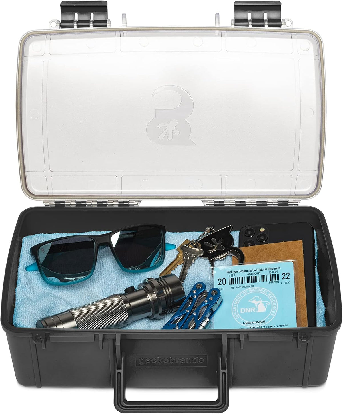 Waterproof Dry Box with Silicone Liner – Durable, Dust-Proof, Crush-Proof Storage for Electronics and Gear