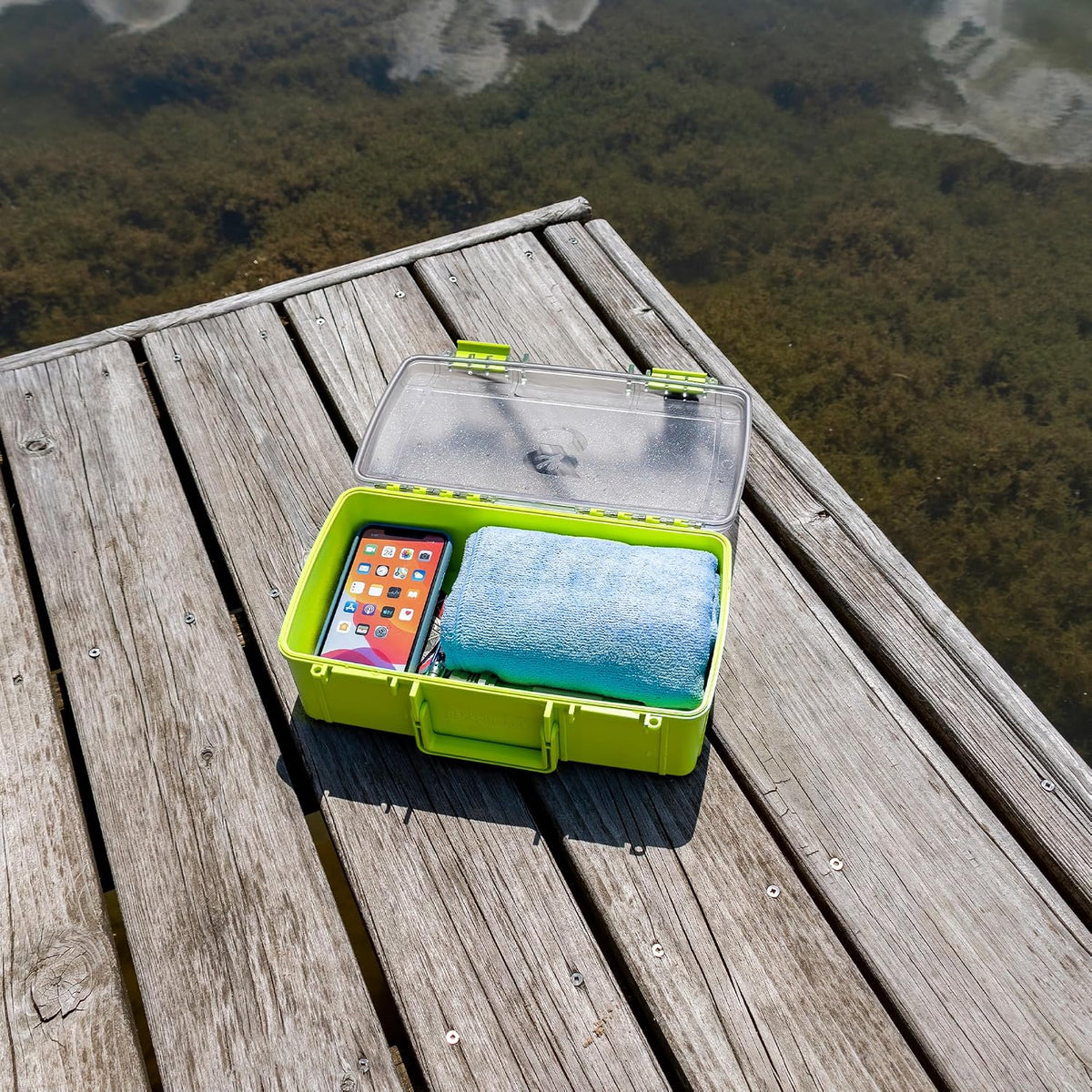 Waterproof Dry Box with Silicone Liner – Durable, Dust-Proof, Crush-Proof Storage for Electronics and Gear
