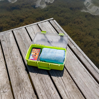 Waterproof Dry Box with Silicone Liner – Durable, Dust-Proof, Crush-Proof Storage for Electronics and Gear