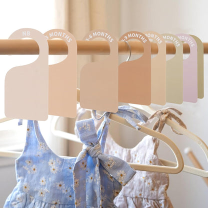 Blue Gingham Baby Closet Dividers,Blue Gingham Baby Shower