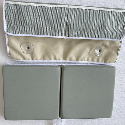 Bath Kneeler Elbow Knee Saver Washable 4 Organizer Pockets