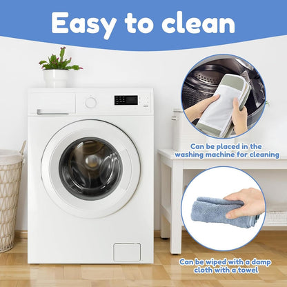 Bath Kneeler Elbow Knee Saver Washable 4 Organizer Pockets