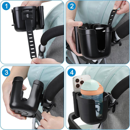 Stroller Cup Holder, Drinks Holder Bike Walker Wheelchair