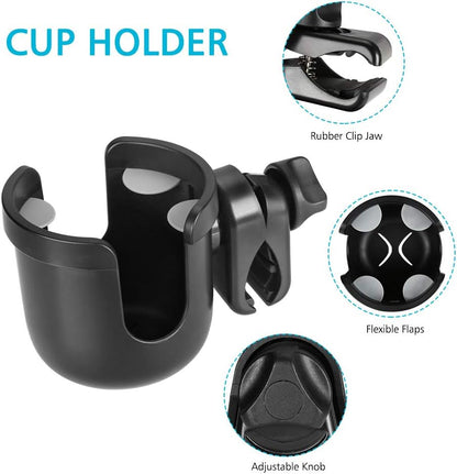 Stroller Cup Holder, Drinks Holder Bike Walker Wheelchair
