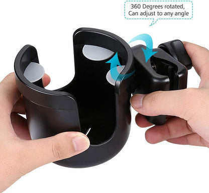 Stroller Cup Holder, Drinks Holder Bike Walker Wheelchair