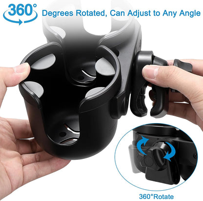 Stroller Cup Holder, Drinks Holder Bike Walker Wheelchair