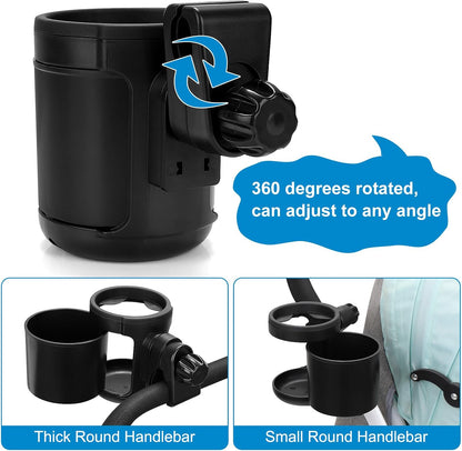 Stroller Cup Holder, Drinks Holder Bike Walker Wheelchair