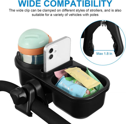Stroller Cup Holder, Drinks Holder Bike Walker Wheelchair