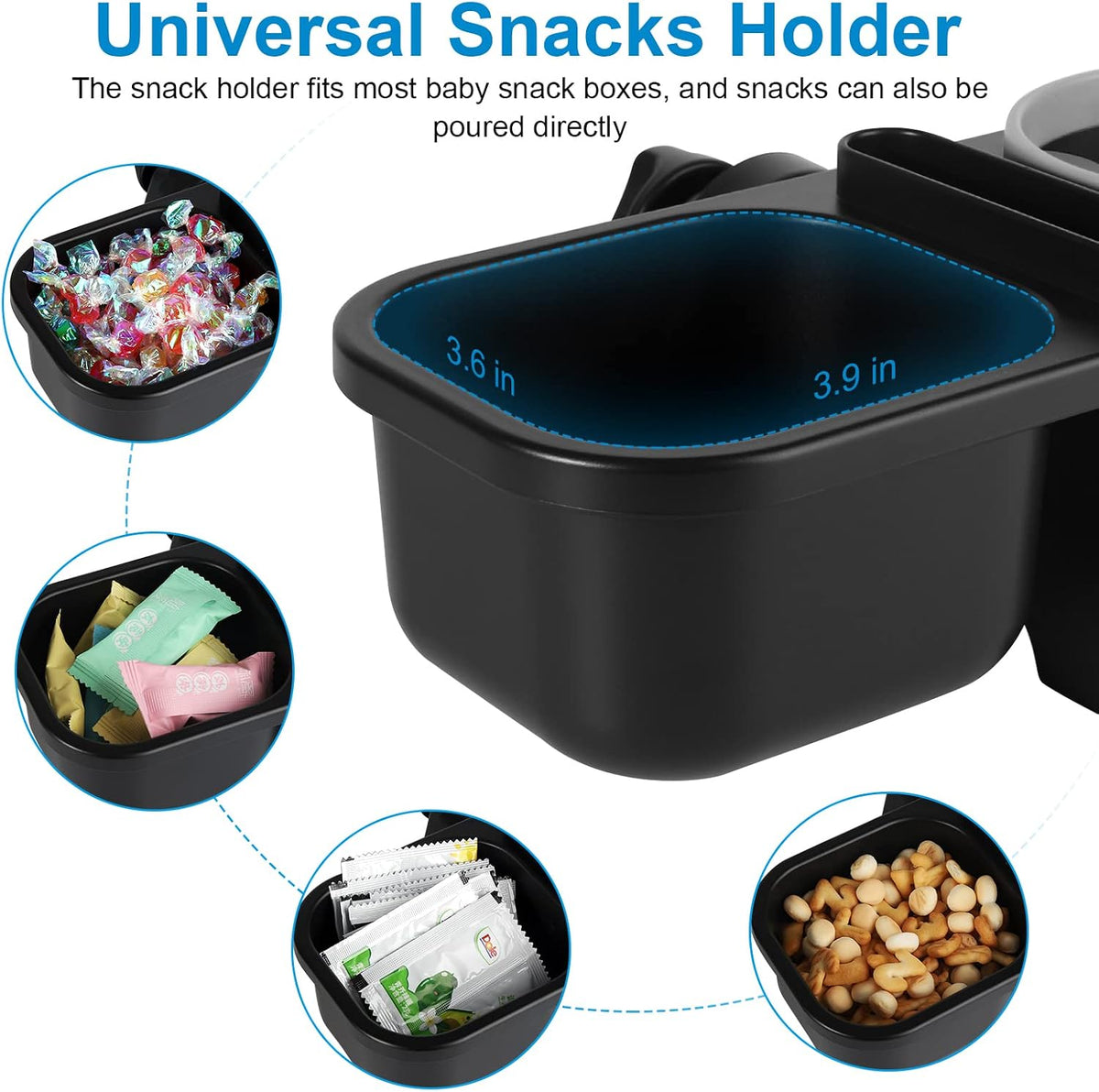 Stroller Cup Holder, Drinks Holder Bike Walker Wheelchair