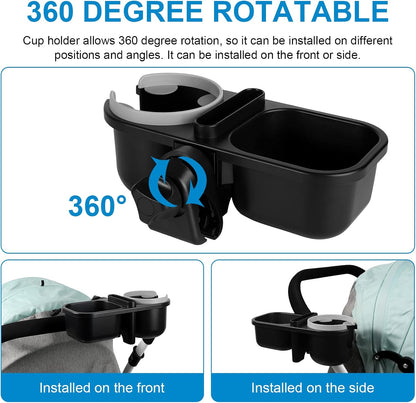 Stroller Cup Holder, Drinks Holder Bike Walker Wheelchair