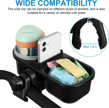 Stroller Cup Holder, Drinks Holder Bike Walker Wheelchair