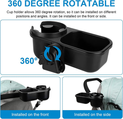 Stroller Cup Holder, Drinks Holder Bike Walker Wheelchair