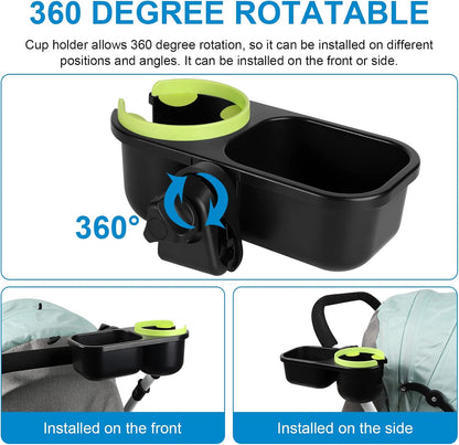 Stroller Cup Holder, Drinks Holder Bike Walker Wheelchair