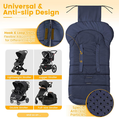 Orzbow Stroller Footmuff Universal, Weather-Proof Baby Bunting Bag, Warm