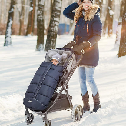 Orzbow Stroller Footmuff Universal, Weather-Proof Baby Bunting Bag, Warm