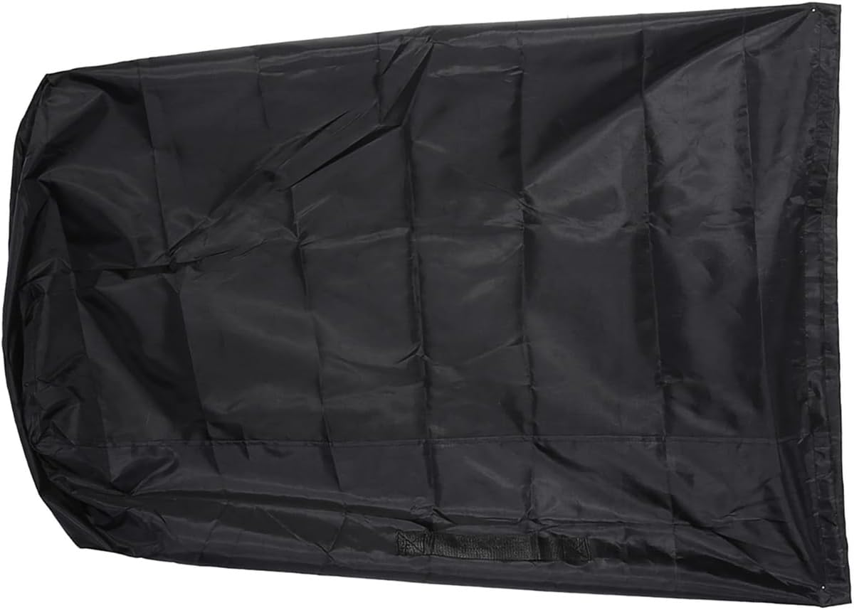 Stroller Bag Travel, Extra Large Padded Gate Check Bag with Backpack Straps for Airplane Travel, Black Oxford Material 45x12 Inch