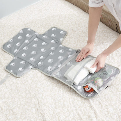 Baby Changing Pad Portable Waterproof Diaper Changing Pad Ideal for Travel