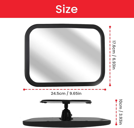 Baby Car Mirror, Safety Car Seat Mirror for Rear Facing