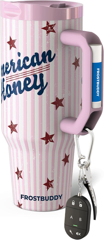 Thicc Buddy 16oz Tumbler - Insulated Stainless Steel (Cinnamon) - Colors C