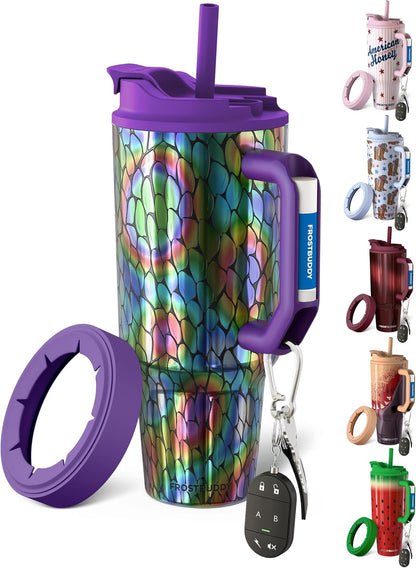 Thicc Buddy 16oz Tumbler - Insulated Stainless Steel (Cinnamon) - Colors C