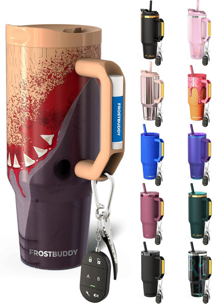 Thicc Buddy 16oz Tumbler - Insulated Stainless Steel (Cinnamon) - Colors C