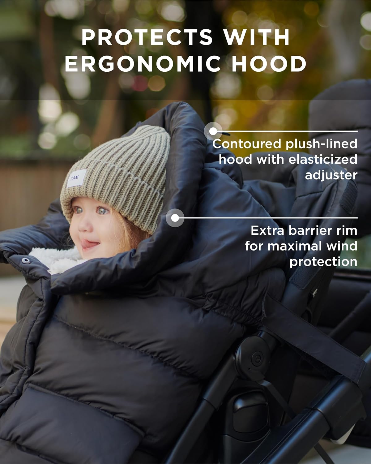 Enfant Blanket 212 Evolution, Universal Adjustable Footmuff, 6M-4T