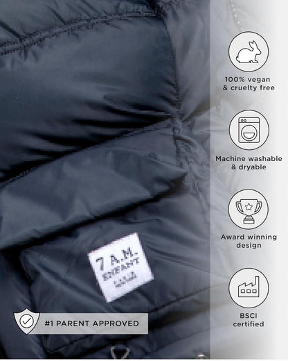 Enfant Blanket 212 Evolution, Universal Adjustable Footmuff, 6M-4T