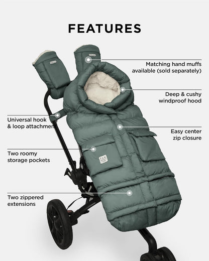 Enfant Blanket 212 Evolution, Universal Adjustable Footmuff, 6M-4T