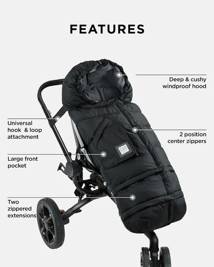 Enfant Blanket 212 Evolution, Universal Adjustable Footmuff, 6M-4T