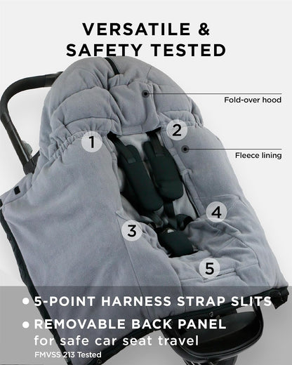 Enfant Blanket 212 Evolution, Universal Adjustable Footmuff, 6M-4T