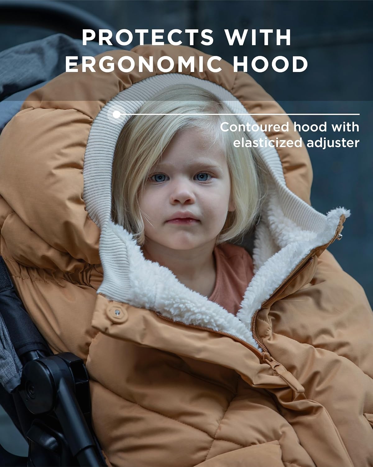 Enfant Blanket 212 Evolution, Universal Adjustable Footmuff, 6M-4T