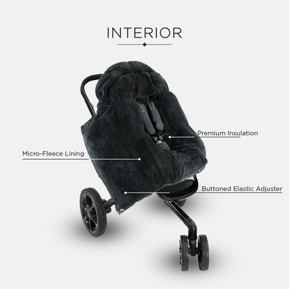 Enfant Blanket 212 Evolution, Universal Adjustable Footmuff, 6M-4T
