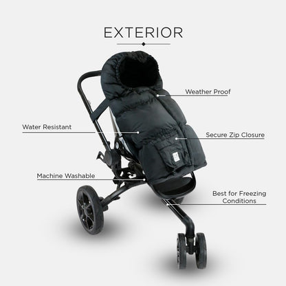 Enfant Blanket 212 Evolution, Universal Adjustable Footmuff, 6M-4T