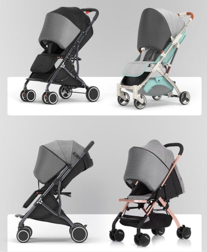 Baby Stroller Sun Shade Stroller Canopy Cover for Sun, Universal Breathable Baby Stroller Blackout Cover Stroller Shade Extender Baby Car Seat Carrier Sunshade Pram Umbrella Stroller Shade-Dark Shade