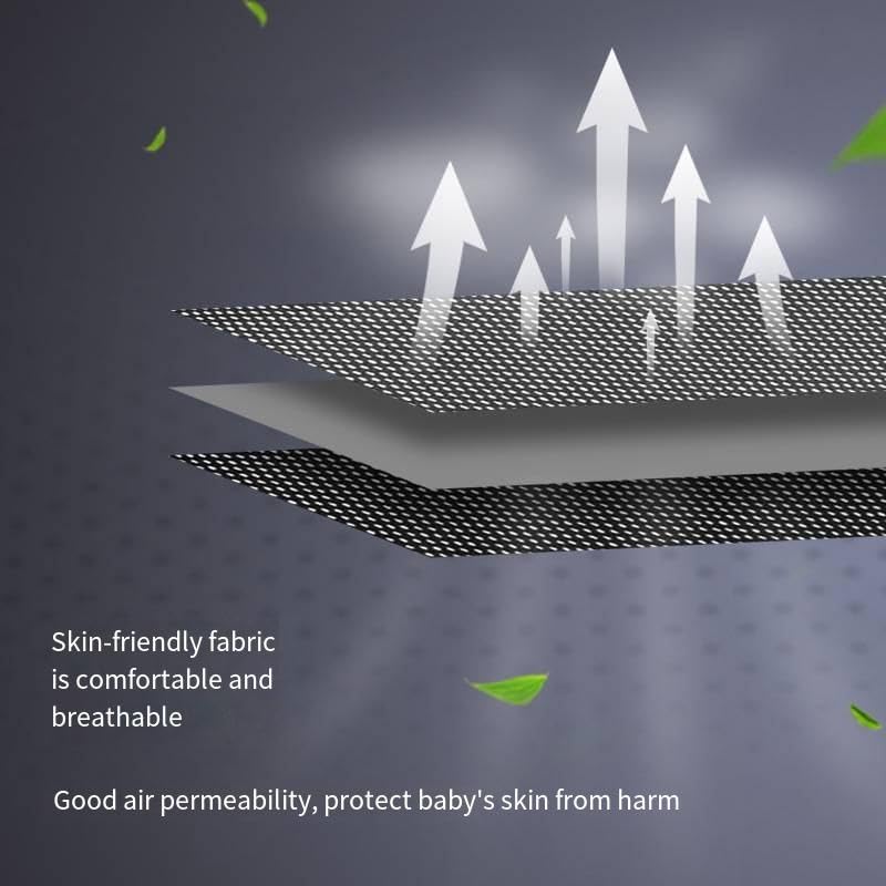 Baby Stroller Sun Shade Stroller Canopy Cover for Sun, Universal Breathable Baby Stroller Blackout Cover Stroller Shade Extender Baby Car Seat Carrier Sunshade Pram Umbrella Stroller Shade-Dark Shade