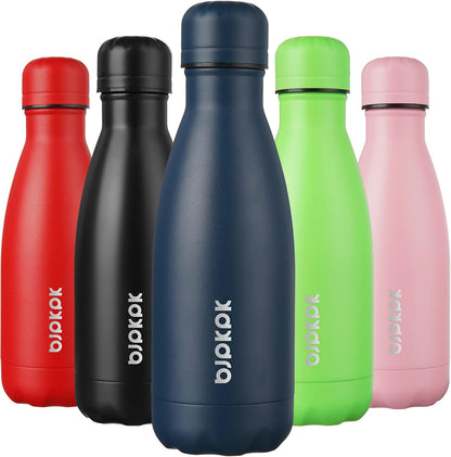 25 oz Insulated Stainless Steel Water Bottle, Metal Sports Flask | Double Wall Vacuum, Leak Proof, Keeps Hot/Cold, BPA Free, Dishwasher Safe, Cupholder Friendly, Travel, Lake Blue - Colors A