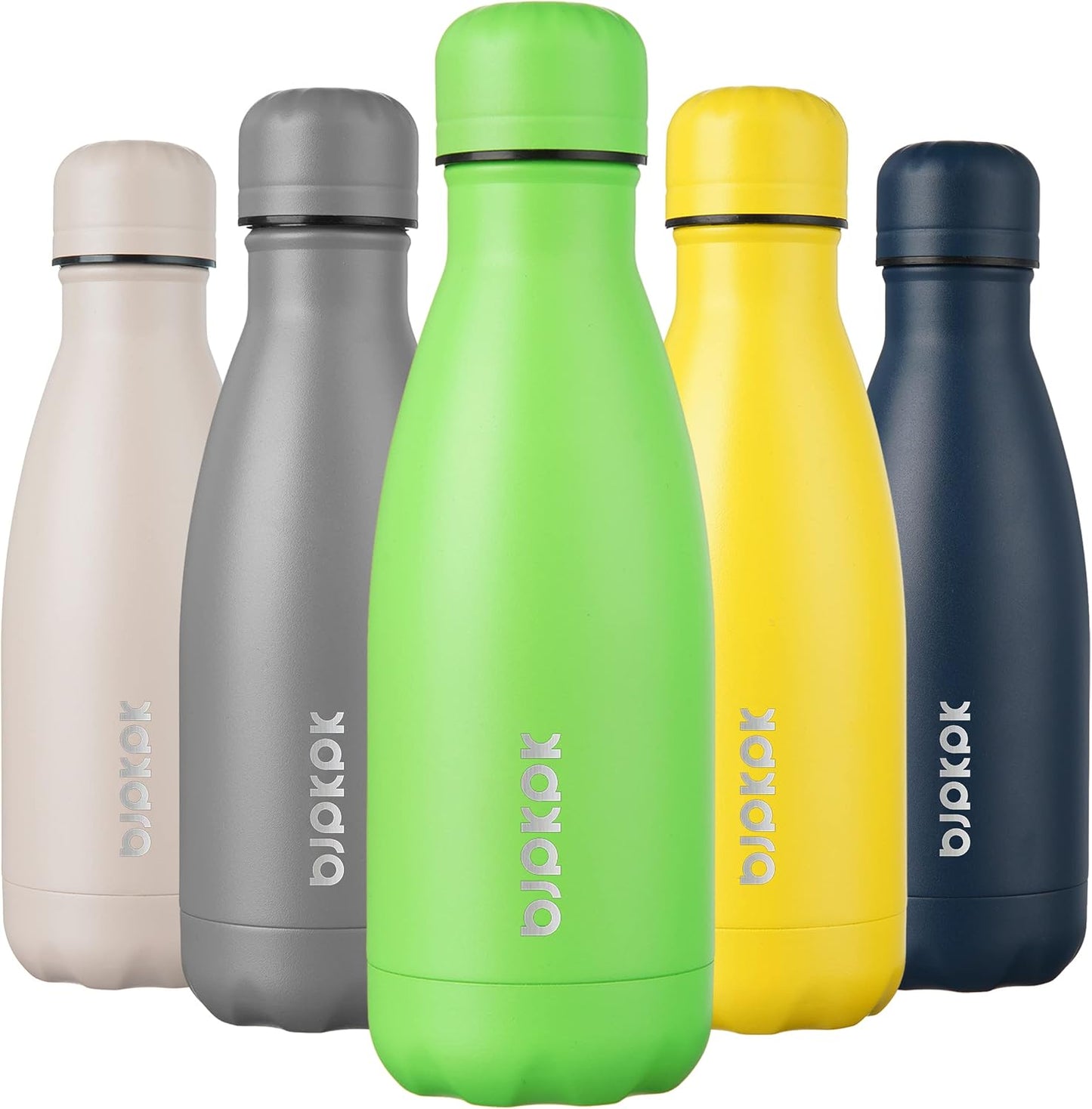25 oz Insulated Stainless Steel Water Bottle, Metal Sports Flask | Double Wall Vacuum, Leak Proof, Keeps Hot/Cold, BPA Free, Dishwasher Safe, Cupholder Friendly, Travel, Lake Blue - Colors A