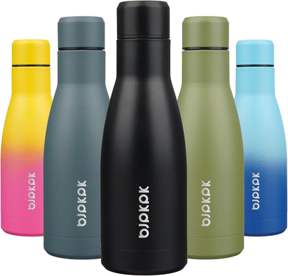25 oz Insulated Stainless Steel Water Bottle, Metal Sports Flask | Double Wall Vacuum, Leak Proof, Keeps Hot/Cold, BPA Free, Dishwasher Safe, Cupholder Friendly, Travel, Lake Blue - Colors A