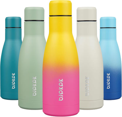 25 oz Insulated Stainless Steel Water Bottle, Metal Sports Flask | Double Wall Vacuum, Leak Proof, Keeps Hot/Cold, BPA Free, Dishwasher Safe, Cupholder Friendly, Travel, Lake Blue - Colors A