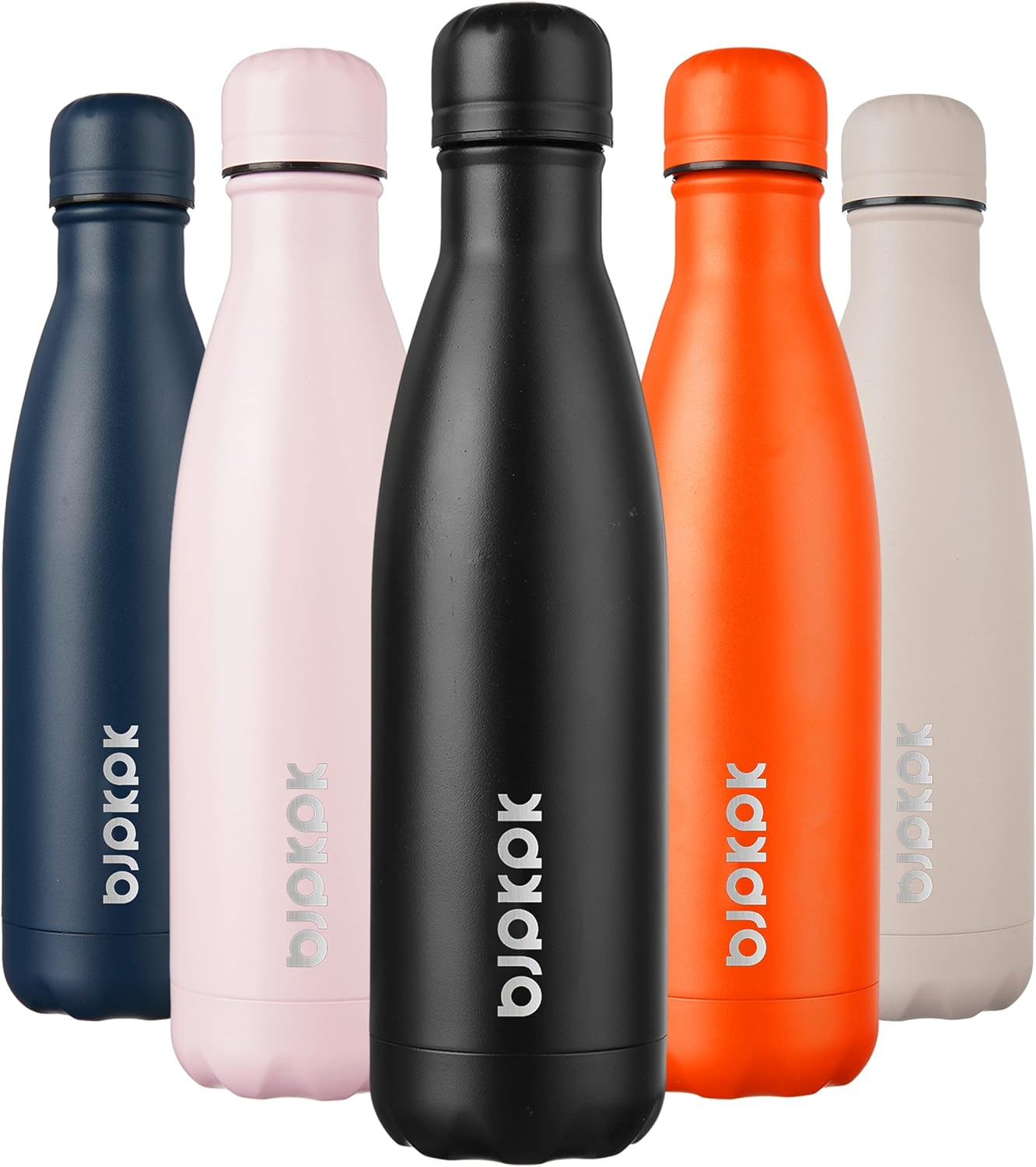 25 oz Insulated Stainless Steel Water Bottle, Metal Sports Flask | Double Wall Vacuum, Leak Proof, Keeps Hot/Cold, BPA Free, Dishwasher Safe, Cupholder Friendly, Travel, Lake Blue - Colors A