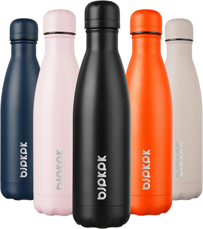25 oz Insulated Stainless Steel Water Bottle, Metal Sports Flask | Double Wall Vacuum, Leak Proof, Keeps Hot/Cold, BPA Free, Dishwasher Safe, Cupholder Friendly, Travel, Lake Blue - Colors A