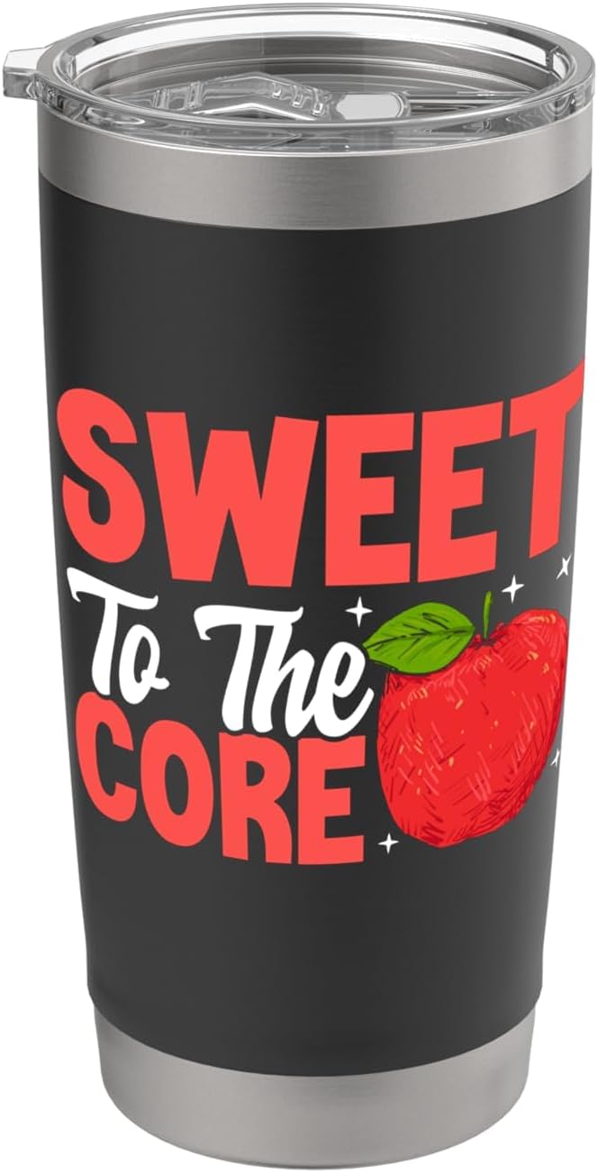 Sweet to the Core Apple Stainless Steel Insulated Tumbler