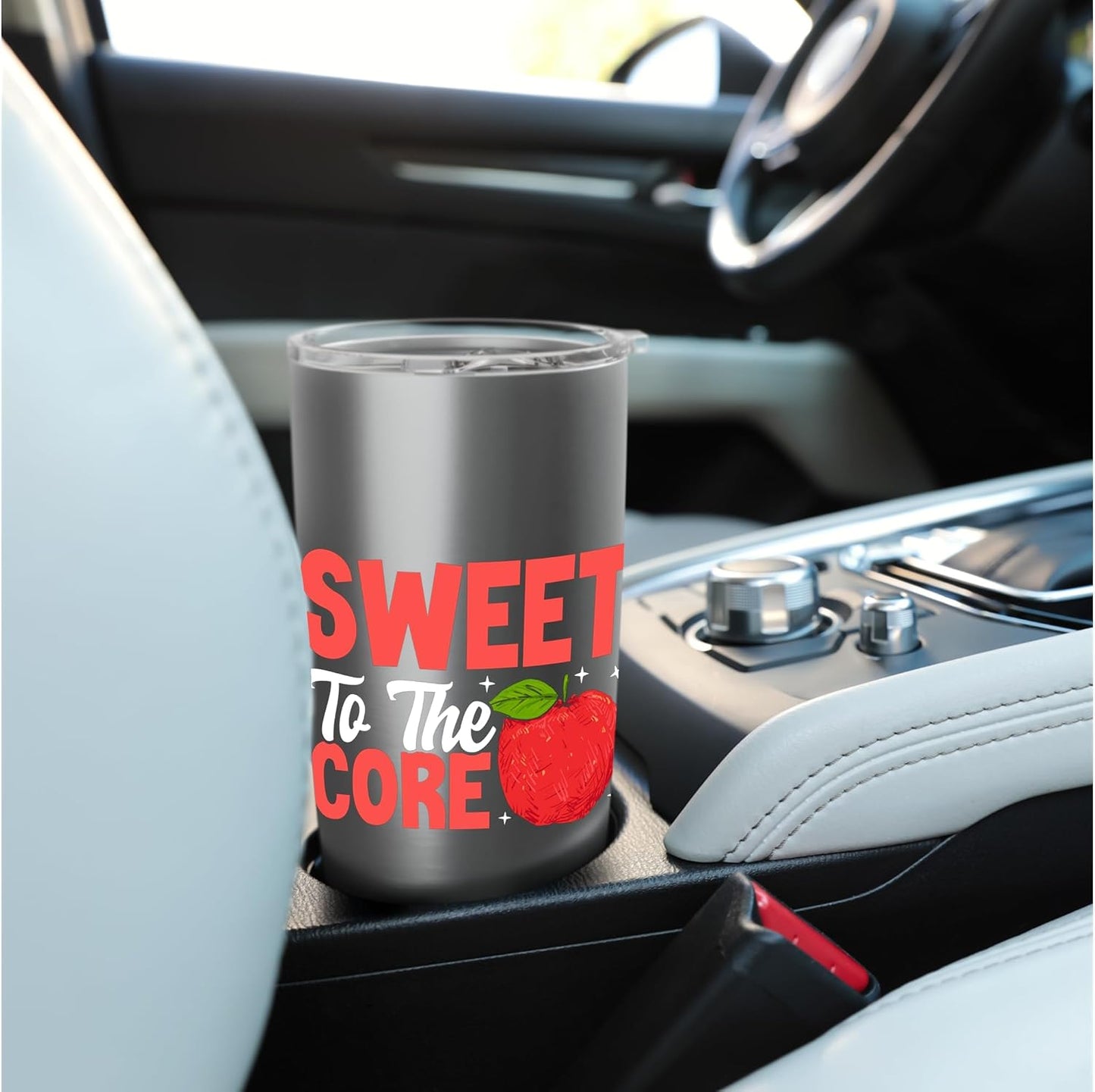 Sweet to the Core Apple Stainless Steel Insulated Tumbler