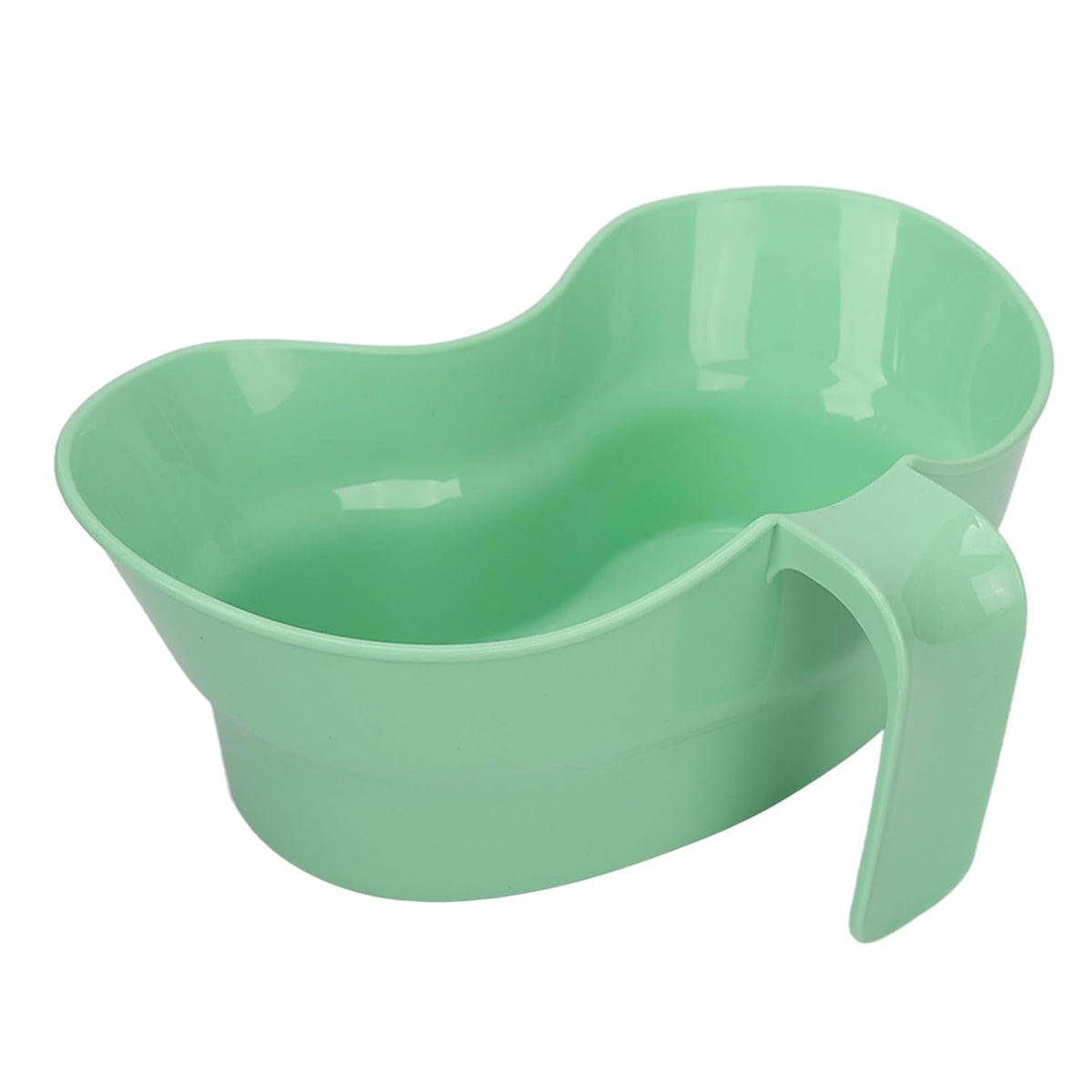 880ml Multi Use Basin with Handle Inward Curved Cup for Bedside Use Mouth Rinsing and Liquid Collection